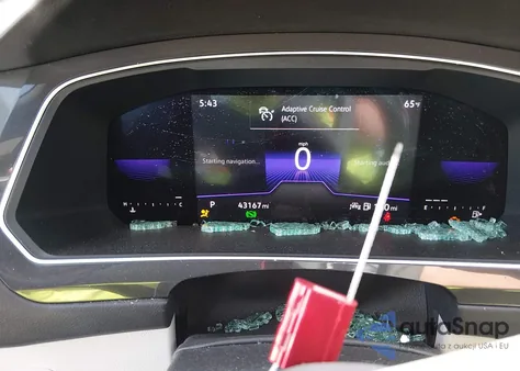 2023 Volkswagen Tiguan 2.0T Se R-Line Black from USA, damaged, VIN 3VVCB7AX0PM034332